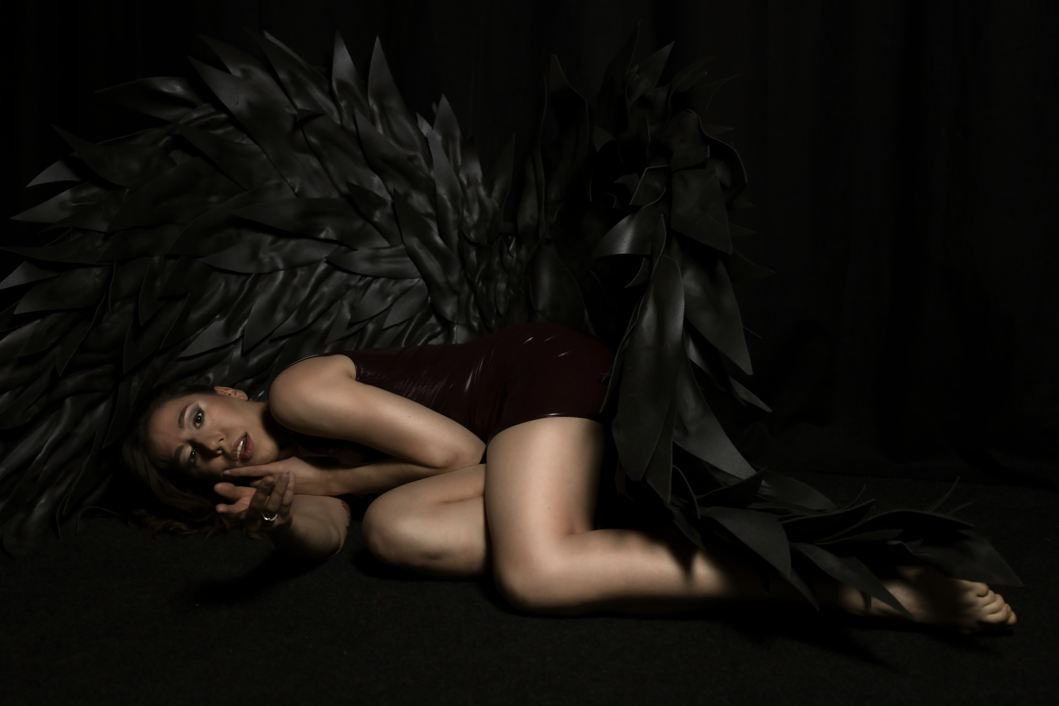 woman as an angel photography